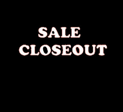 Sale/Closeout
