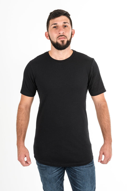 Extended Crew Neck Tee (AM150)