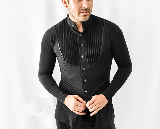 Men's Mandarin Collar Dance Shirt (CW300)
