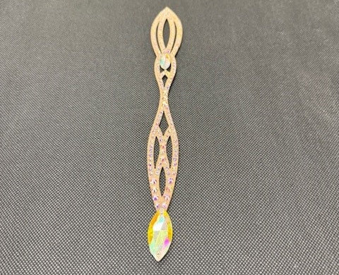 Hair Piece - Cat Eye Stone Hairline (H0026)