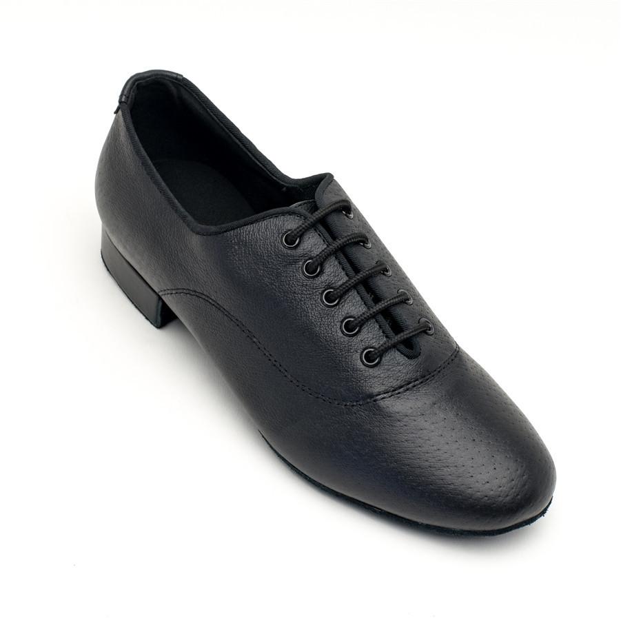 Men s Standard Dance Shoe by GFranco Shoes Black Size 7.5