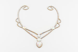The Goddess - Large Rhinestone Hair Accessory (2010)