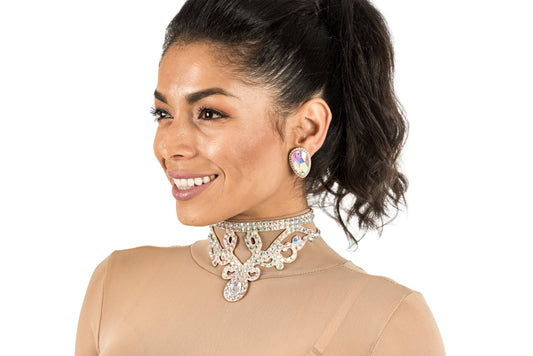 The Countess - Rhinestone Necklace (3000L)
