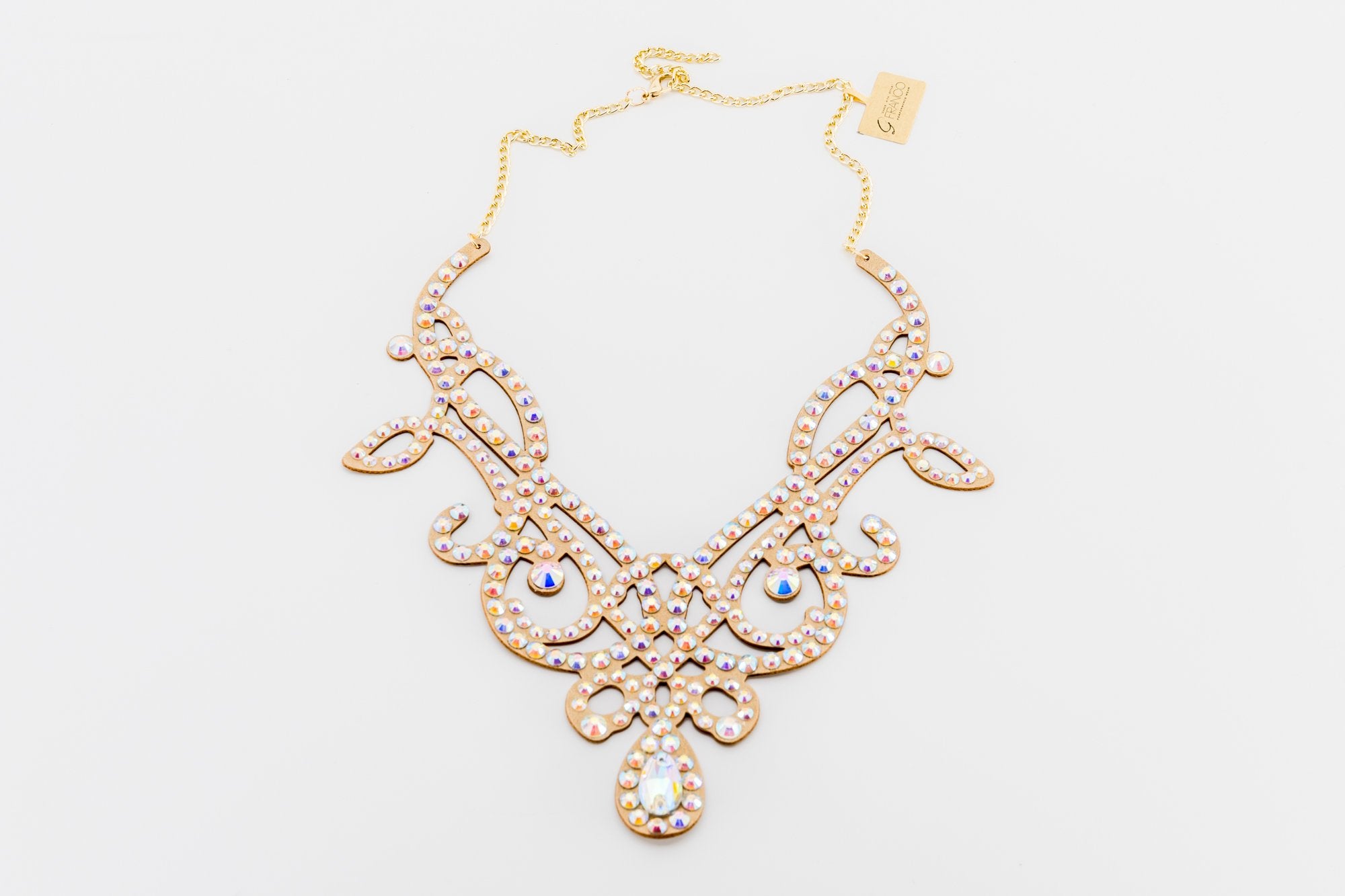 The Viscountess - Rhinestone Necklace (3010)