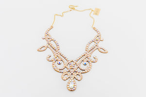 The Viscountess - Rhinestone Necklace (3010)