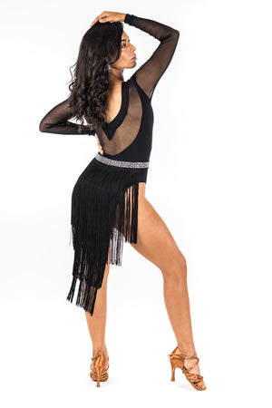 Long Fringe Dance Skirt (CW130)